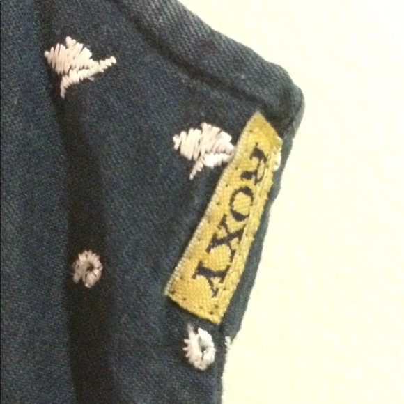 Vintage Roxy Surf Mini Eyelet Dress (M) - Picture 5 of 5